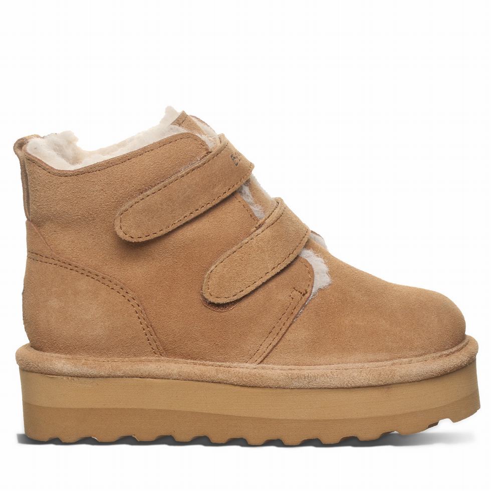 Bearpaw Retro Larisa Youth Støvler Barn Brune | UOI3843WJ