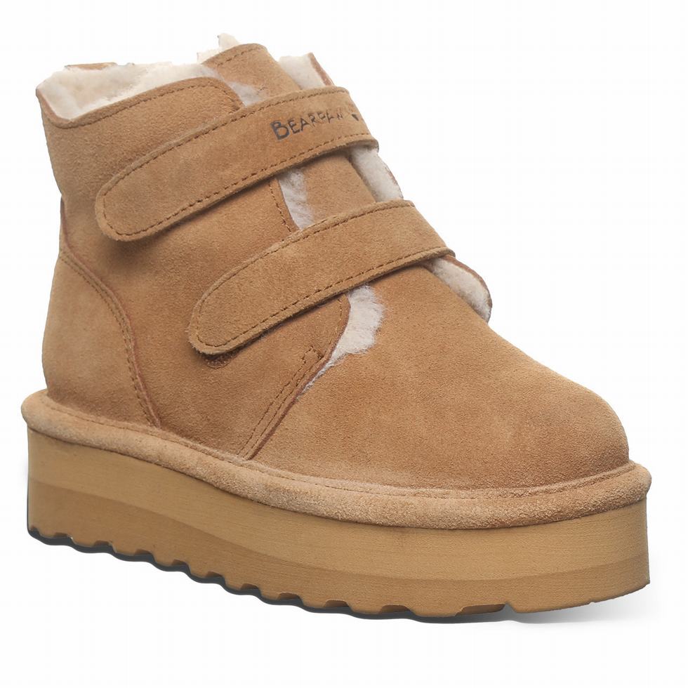 Bearpaw Retro Larisa Youth Støvler Barn Brune | UOI3843WJ