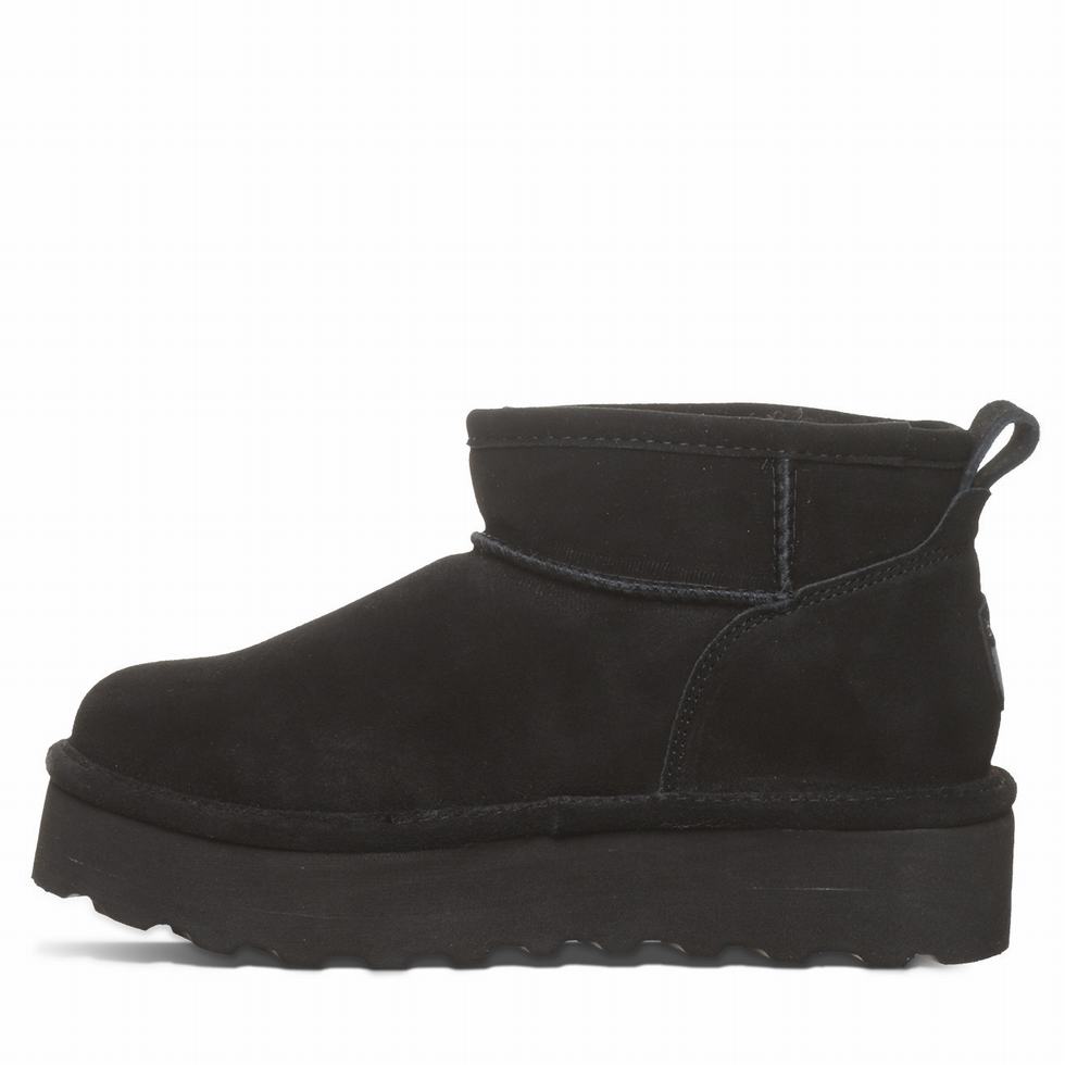 Bearpaw Retro Shorty Platform Støvler Dame Svarte | CYI8314BD