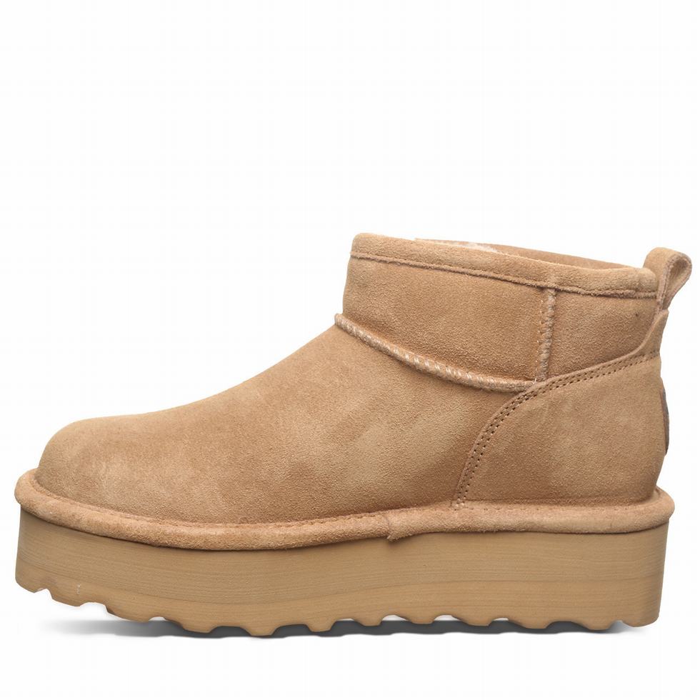 Bearpaw Retro Shorty Platform Støvler Dame Brune | QNN7480ML