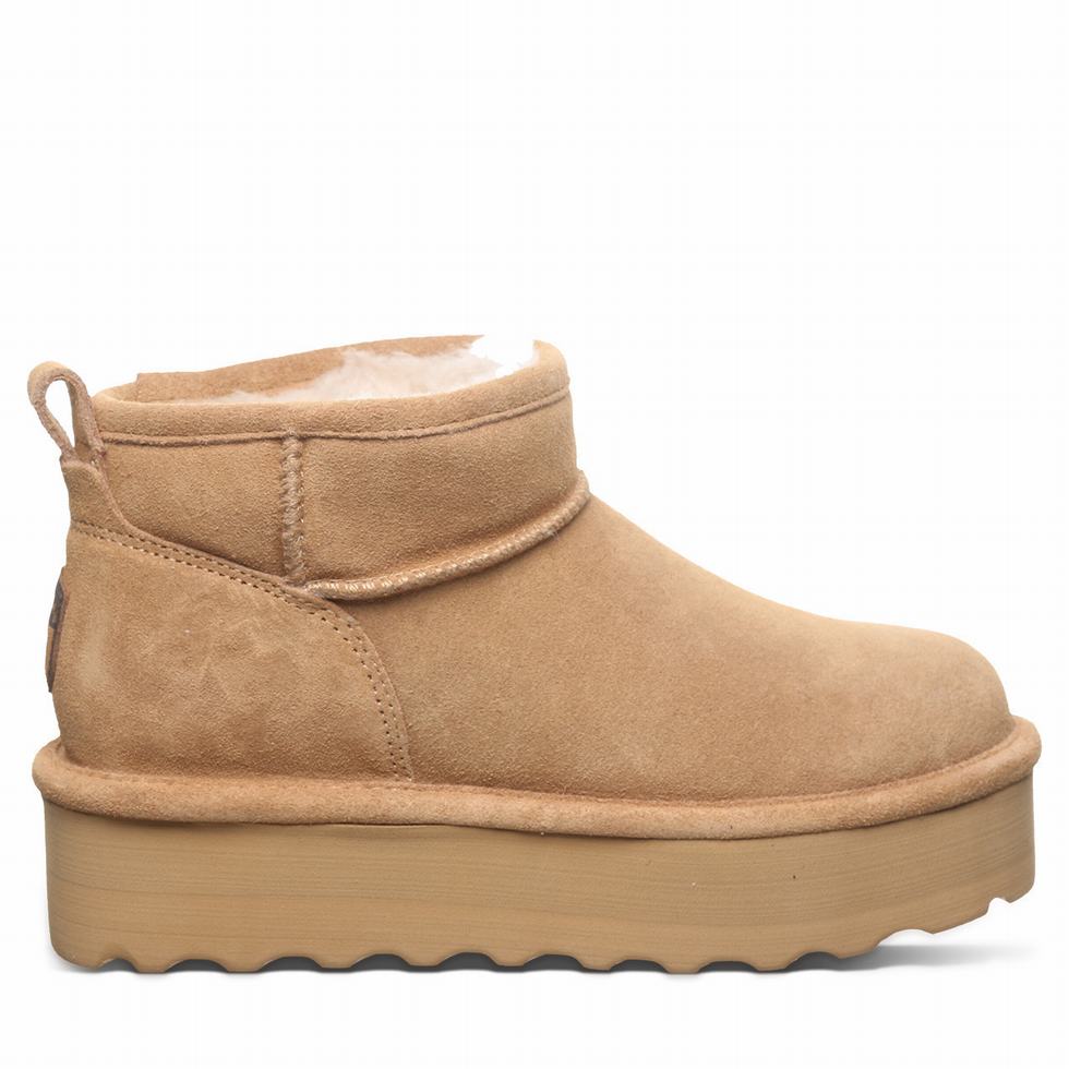 Bearpaw Retro Shorty Platform Støvler Dame Brune | QNN7480ML