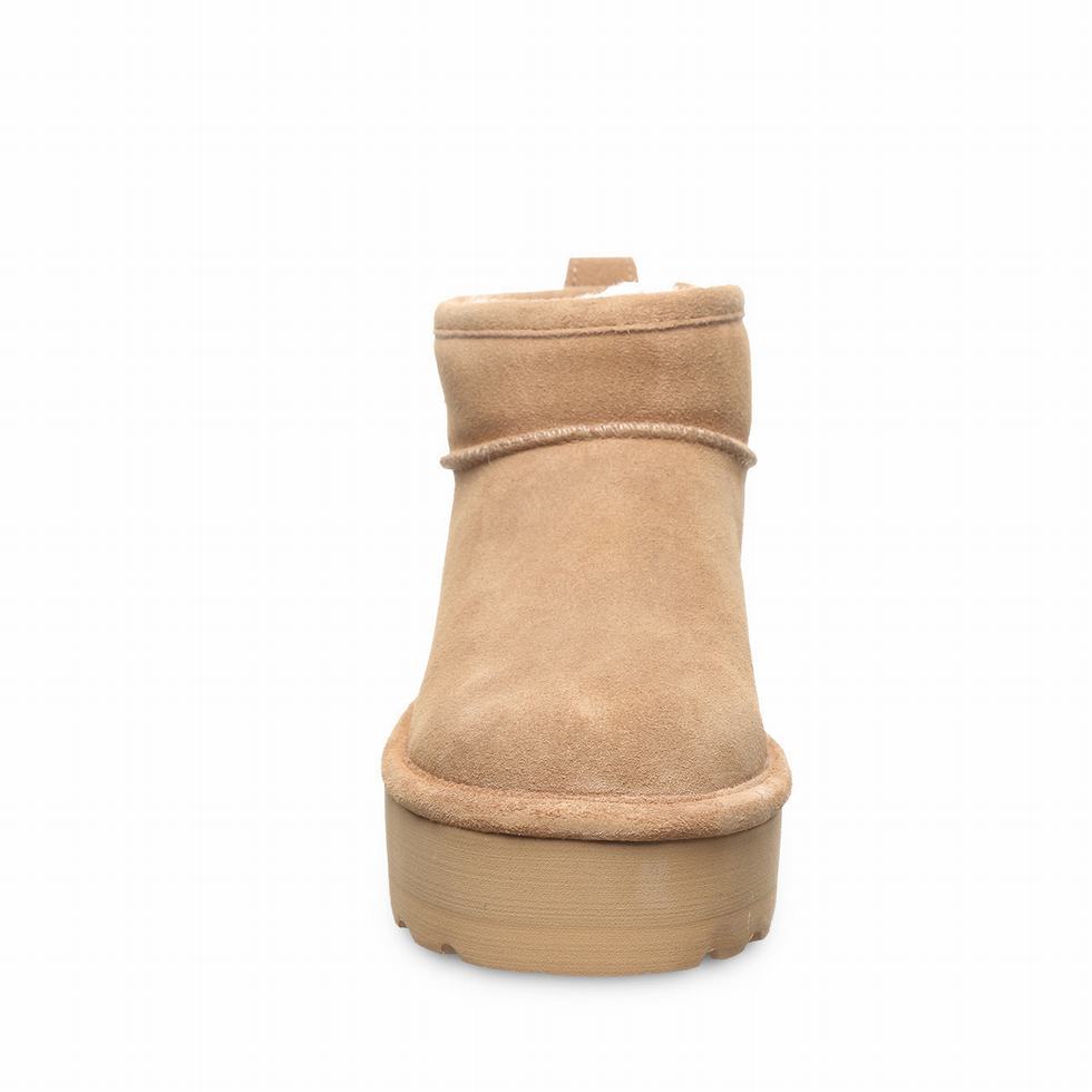 Bearpaw Retro Shorty Platform Støvler Dame Brune | QNN7480ML