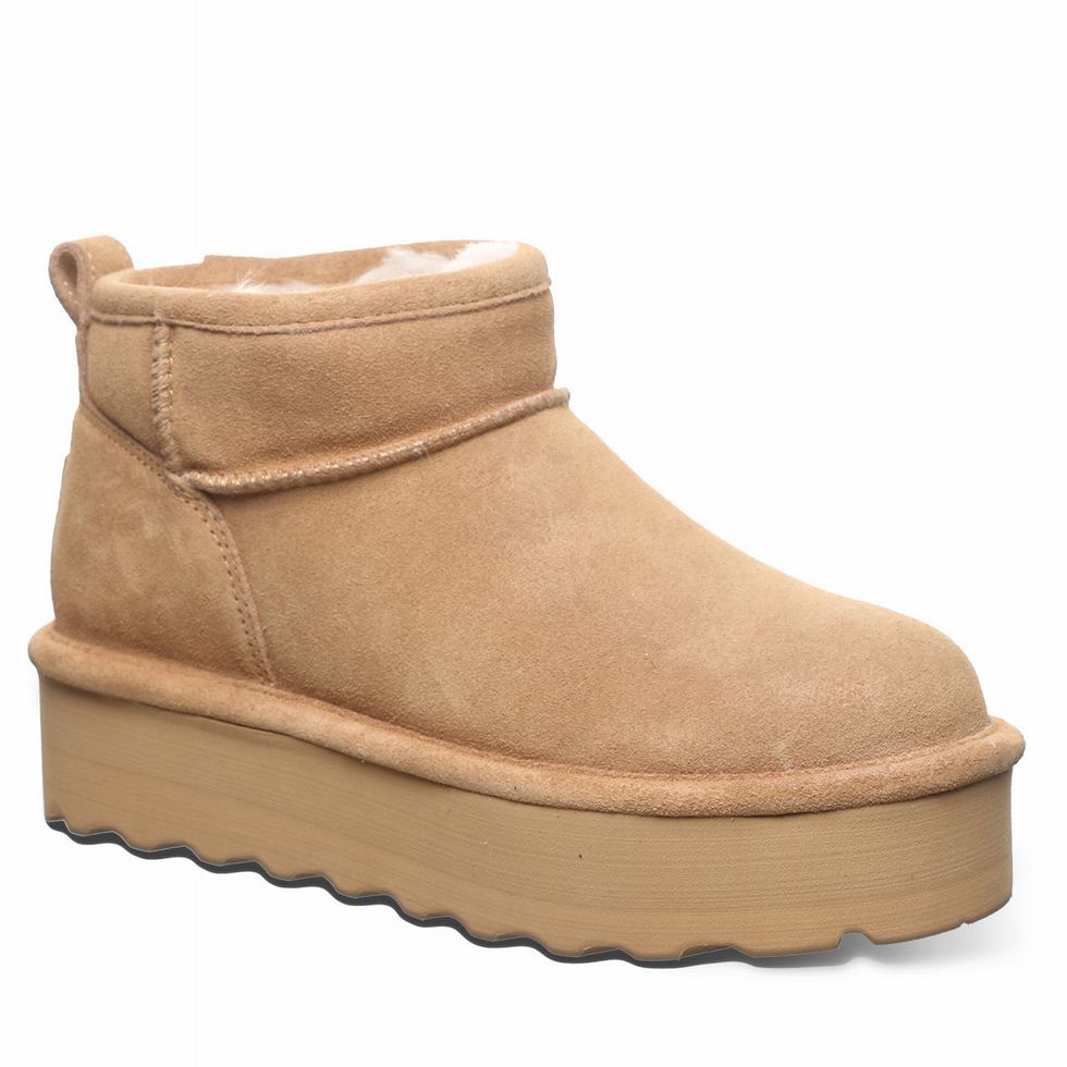 Bearpaw Retro Shorty Platform Støvler Dame Brune | QNN7480ML