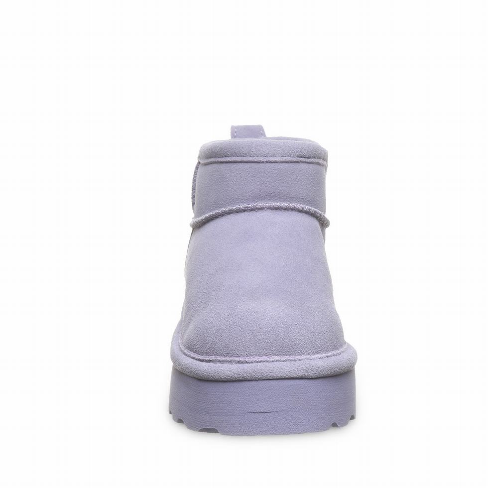 Bearpaw Retro Shorty Youth Støvler Barn Lilla | ZBZ985NP