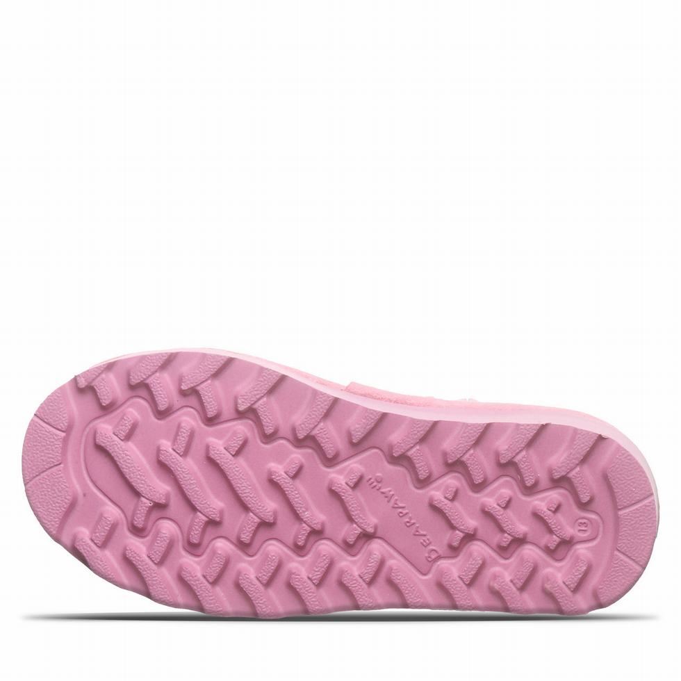 Bearpaw Retro Shorty Youth Støvler Barn Rosa | JYI3971BN