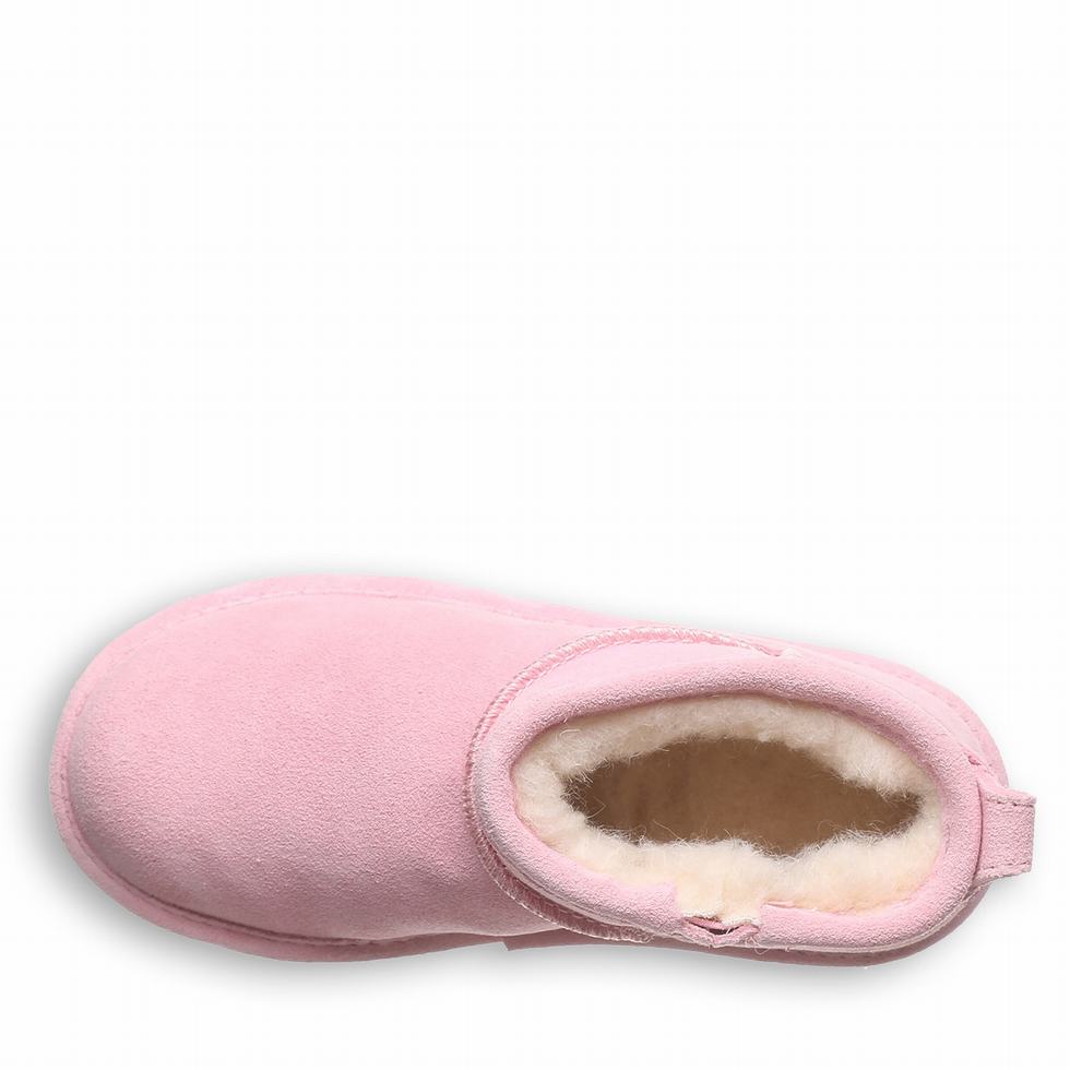 Bearpaw Retro Shorty Youth Støvler Barn Rosa | JYI3971BN