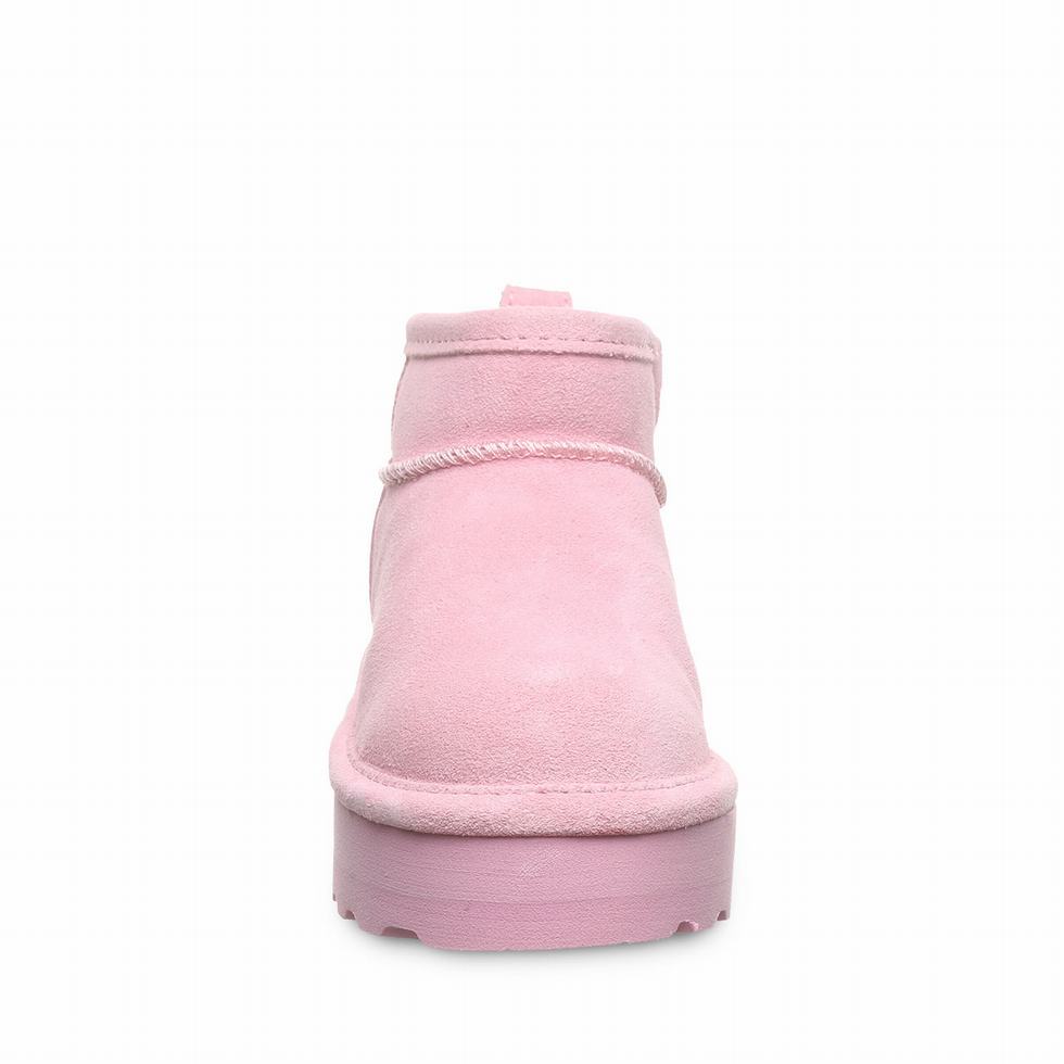 Bearpaw Retro Shorty Youth Støvler Barn Rosa | JYI3971BN