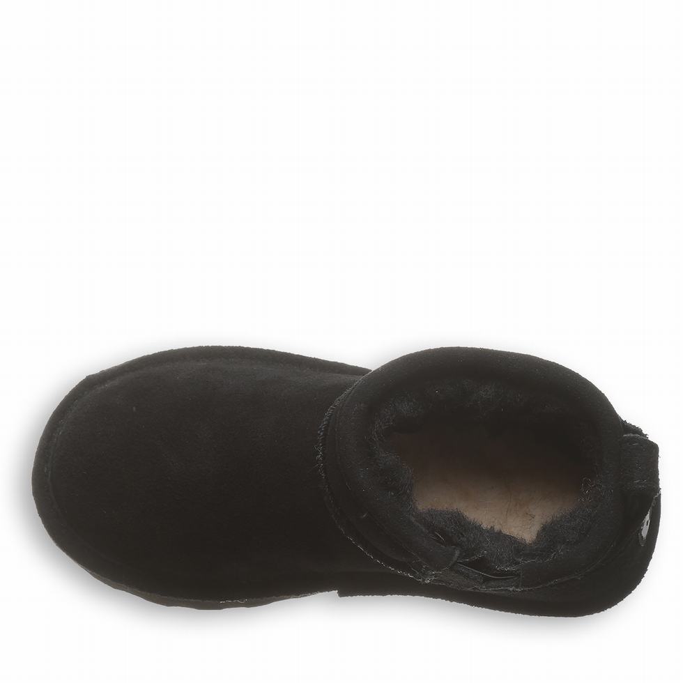 Bearpaw Retro Shorty Youth Støvler Barn Svarte | GUU9991YX