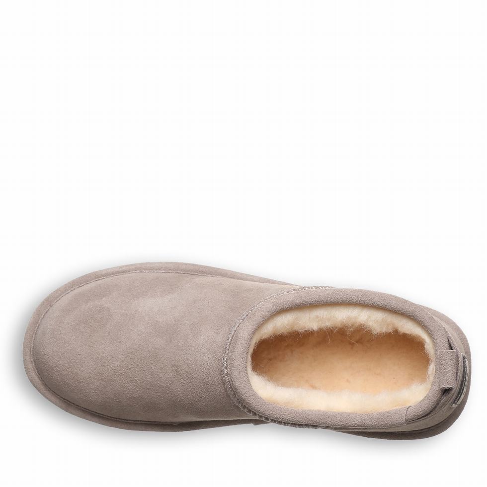 Bearpaw Retro Super Shorty Platform Støvler Dame Grå | FKP1349BG