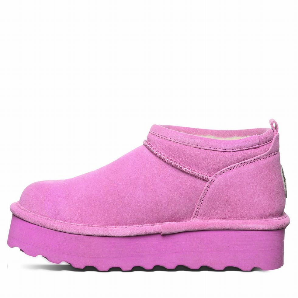 Bearpaw Retro Super Shorty Platform Støvler Dame Lilla | MWJ618ML