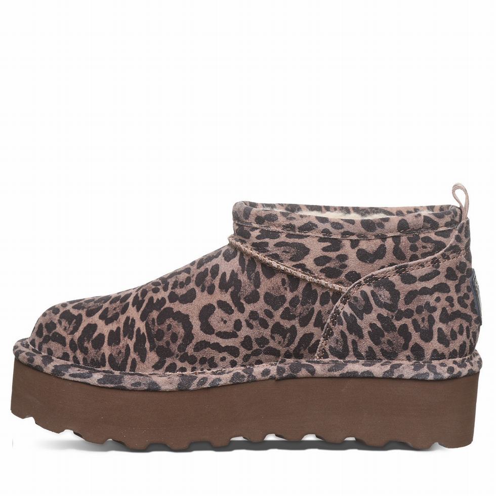 Bearpaw Retro Super Shorty Platform Støvler Dame Brune | HJT1049MZ