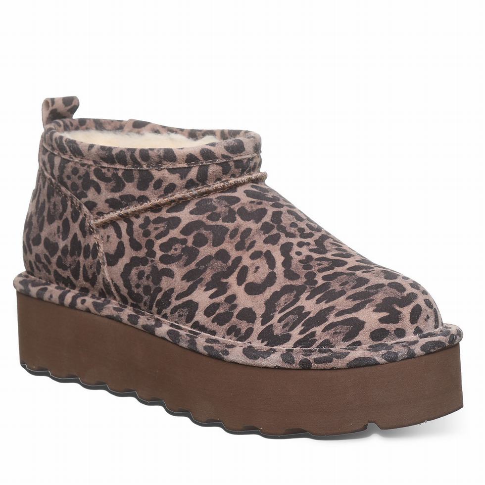 Bearpaw Retro Super Shorty Platform Støvler Dame Brune | HJT1049MZ