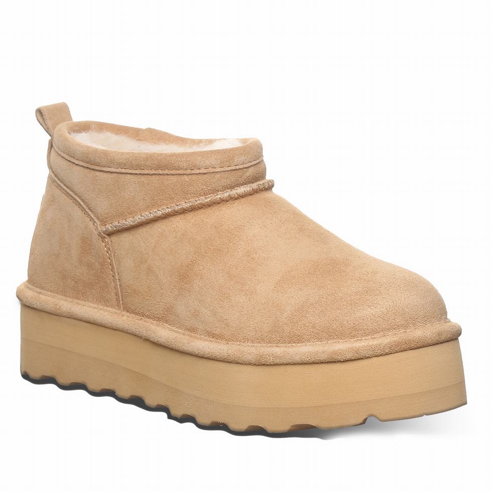 Bearpaw Retro Super Shorty Platform Støvler Dame Brune | TAA2648TJ