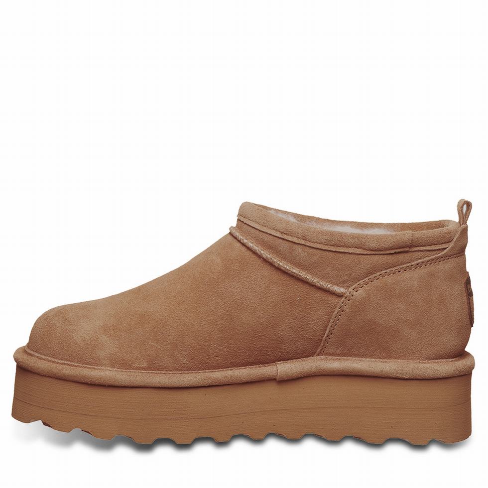 Bearpaw Retro Super Shorty Platform Støvler Dame Brune | MIF8160SI