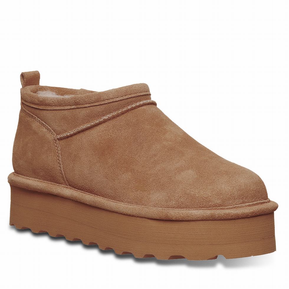 Bearpaw Retro Super Shorty Platform Støvler Dame Brune | MIF8160SI