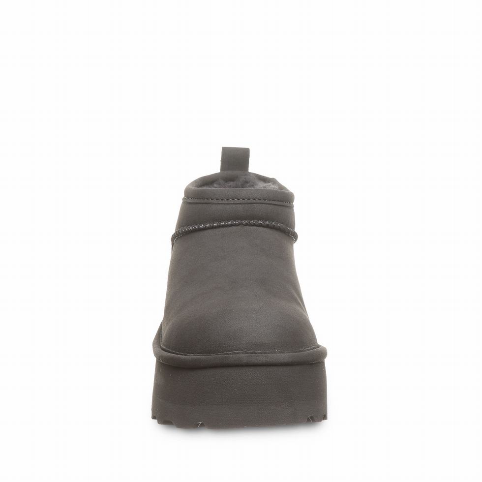 Bearpaw Retro Super Shorty Vegan Platform Støvler Dame Grå | KVZ4250EH