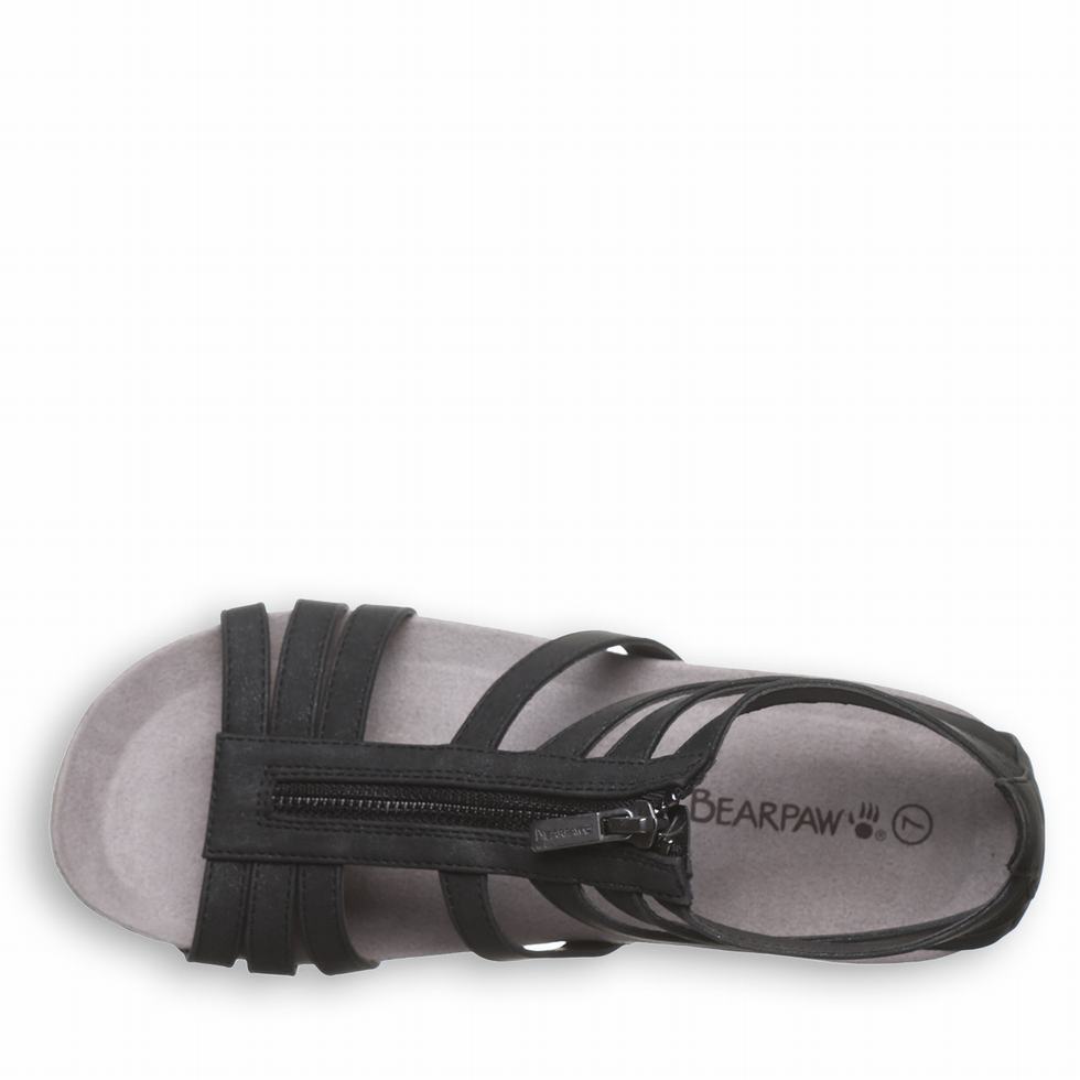 Bearpaw Ronda Sandaler Dame Svarte | BFW8425OE