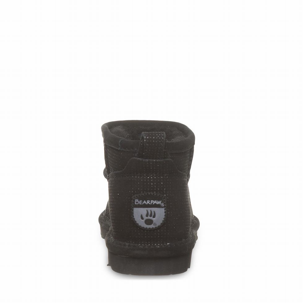 Bearpaw Shorty Exotic Støvler Dame Svarte | FXW5935SJ