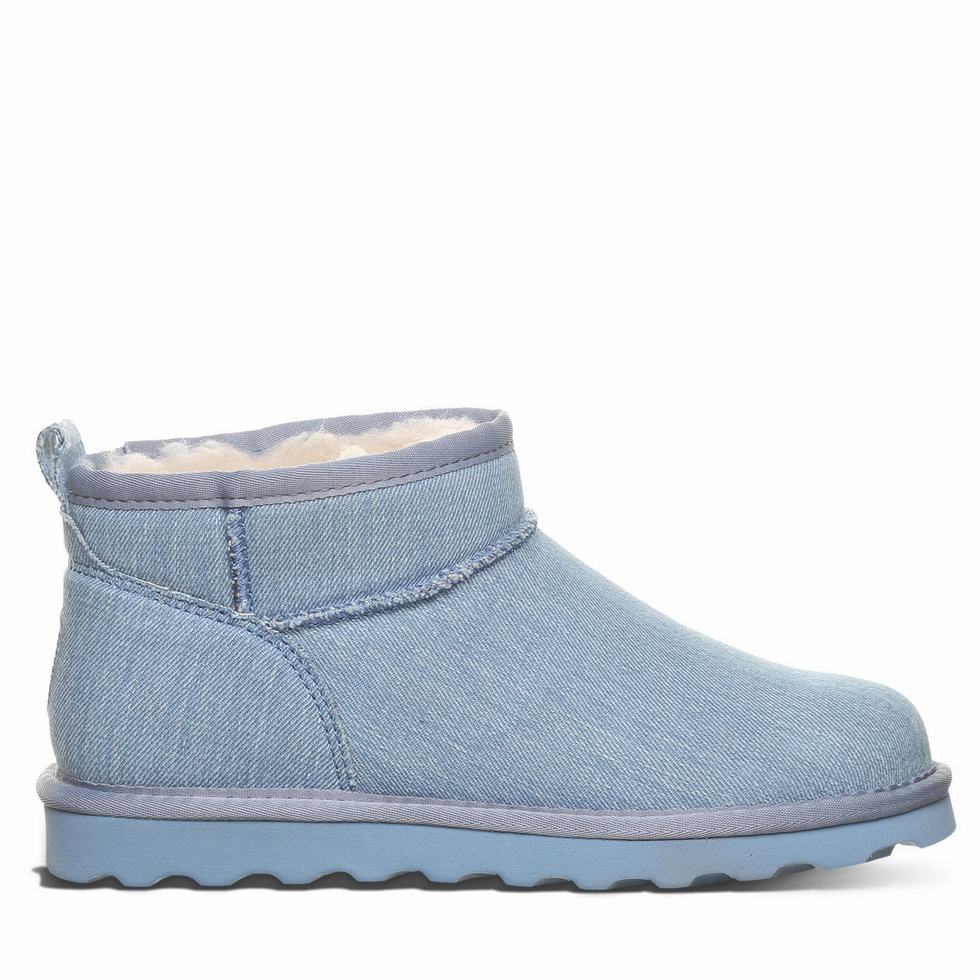 Bearpaw Shorty Vegan Støvler Dame Blå | BQB4657AR