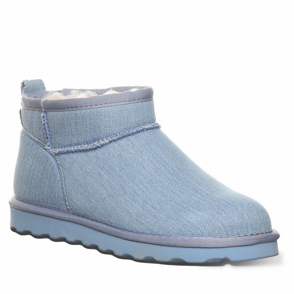 Bearpaw Shorty Vegan Støvler Dame Blå | BQB4657AR