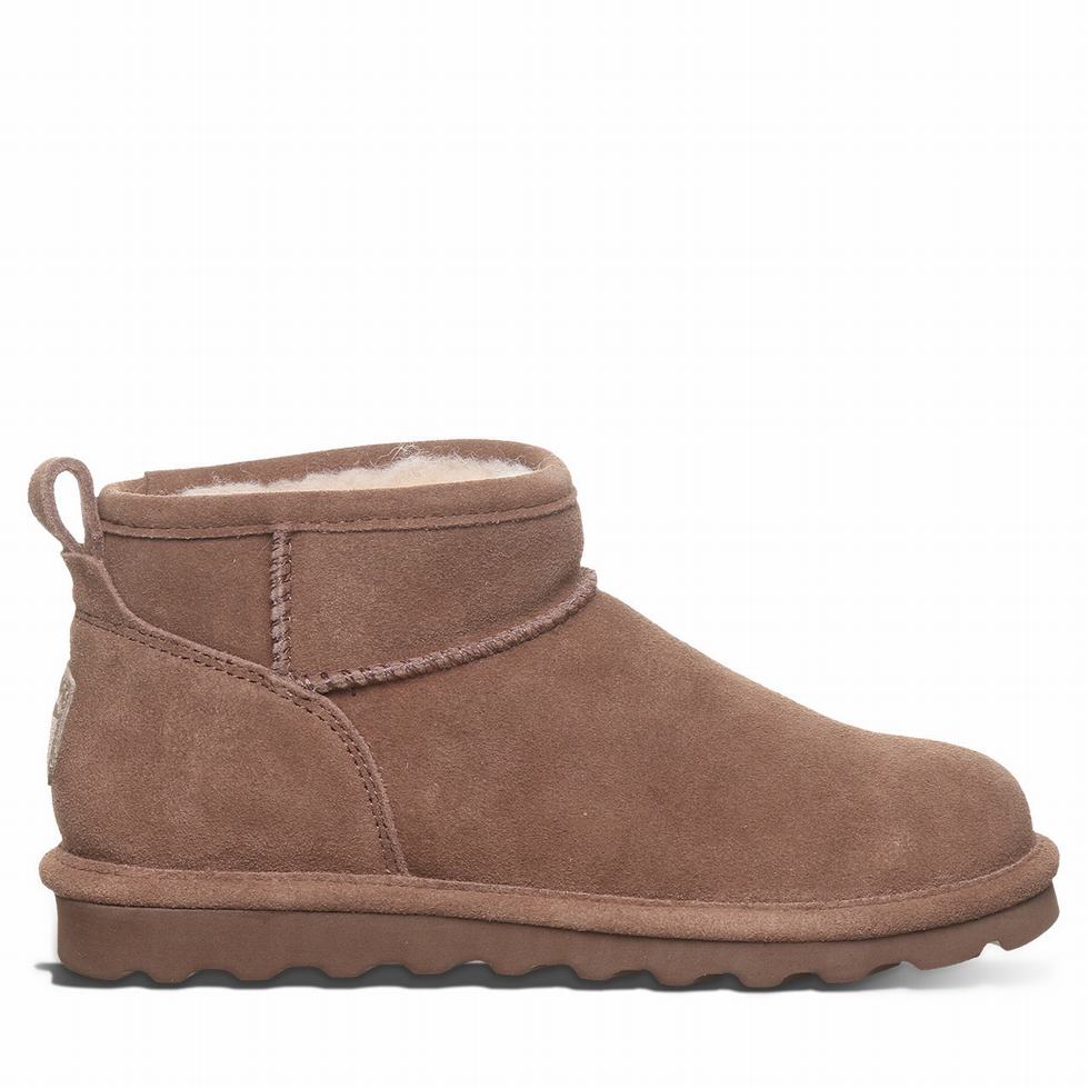 Bearpaw Shorty Wide Støvler Dame Brune | LZY2028MK