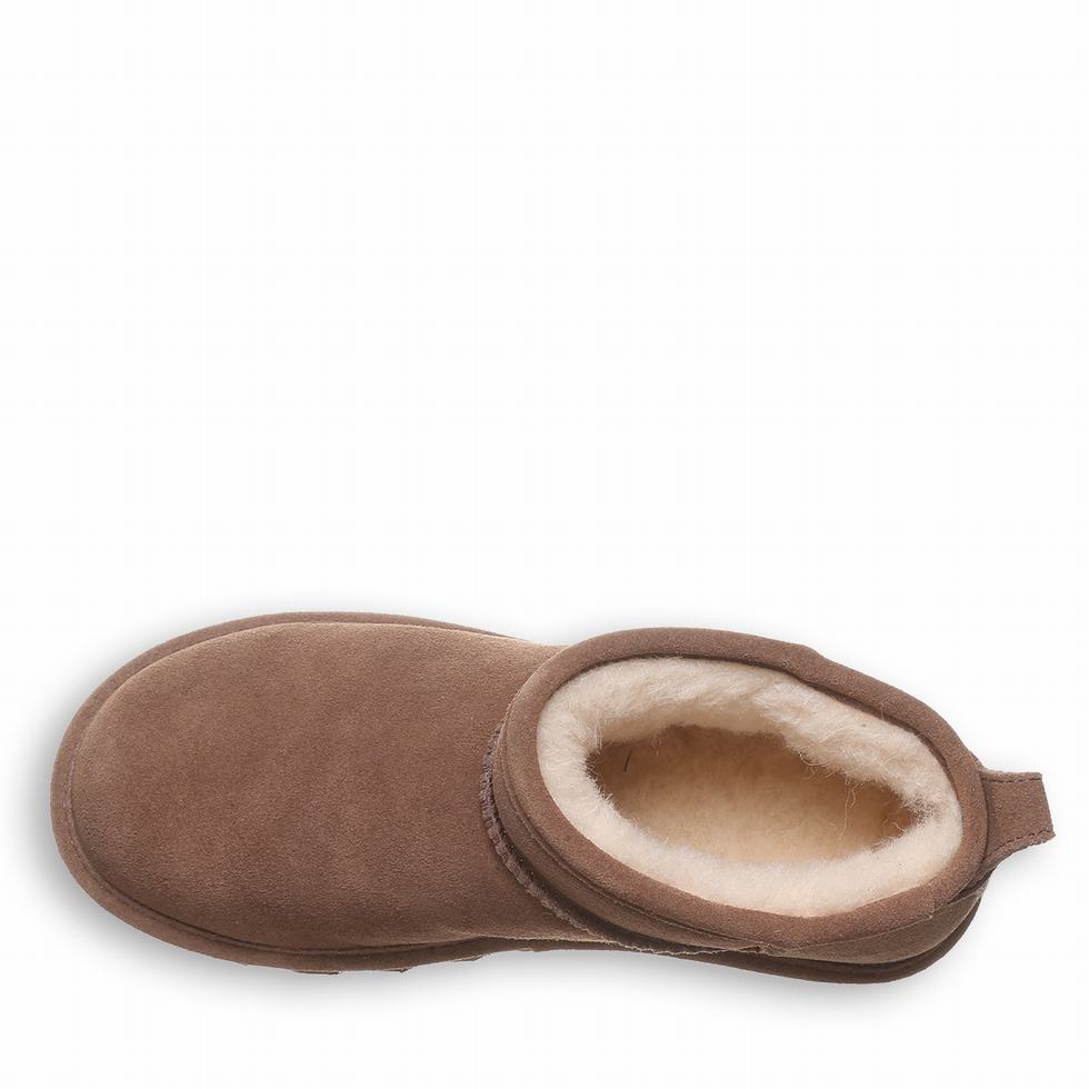 Bearpaw Shorty Wide Støvler Dame Brune | LZY2028MK