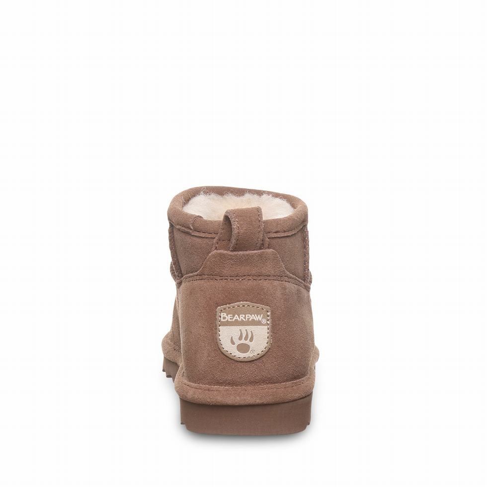 Bearpaw Shorty Wide Støvler Dame Brune | LZY2028MK