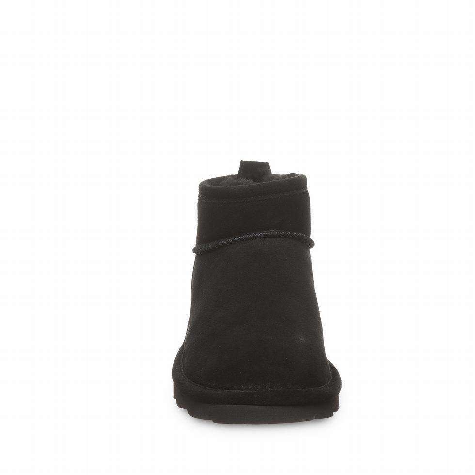 Bearpaw Shorty Wide Støvler Dame Svarte | HGU5725DL