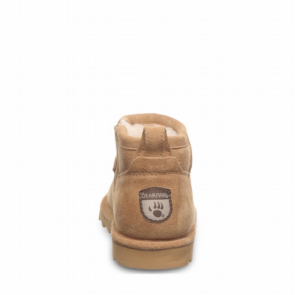 Bearpaw Shorty Youth Støvler Barn Brune | YJX164ZG