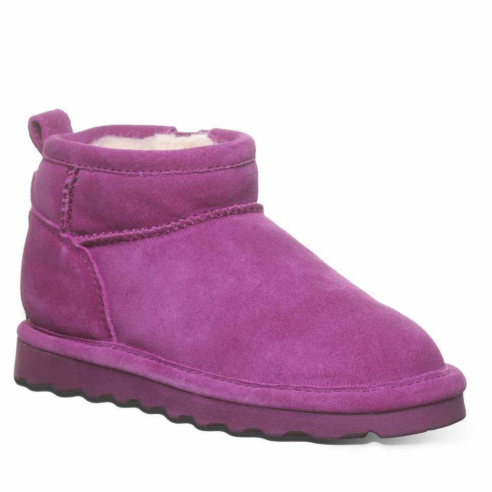 Bearpaw Shorty Youth Støvler Barn Lilla | BYM9880RQ