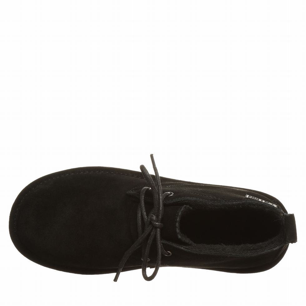 Bearpaw Skye Wide Chukka Støvler Dame Svarte | NKZ6845SP