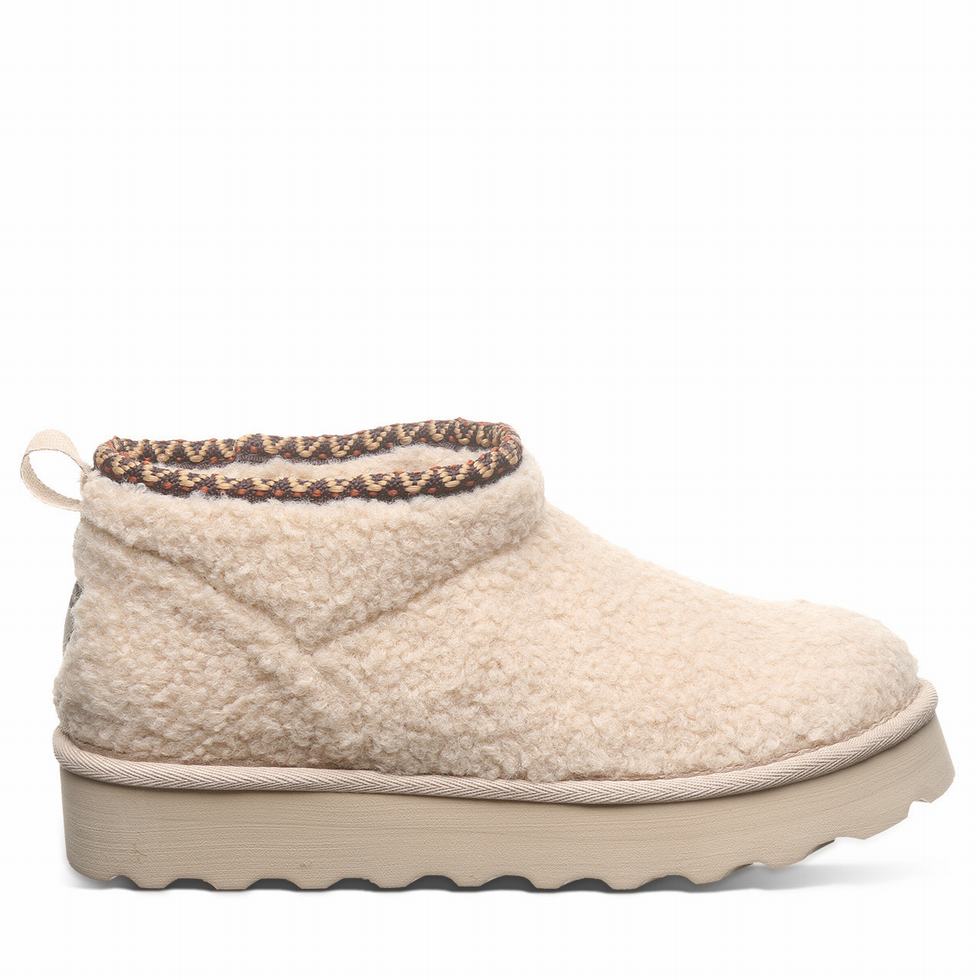 Bearpaw Snuggle Daphne Deco Støvler Dame Beige | UTI7745BA