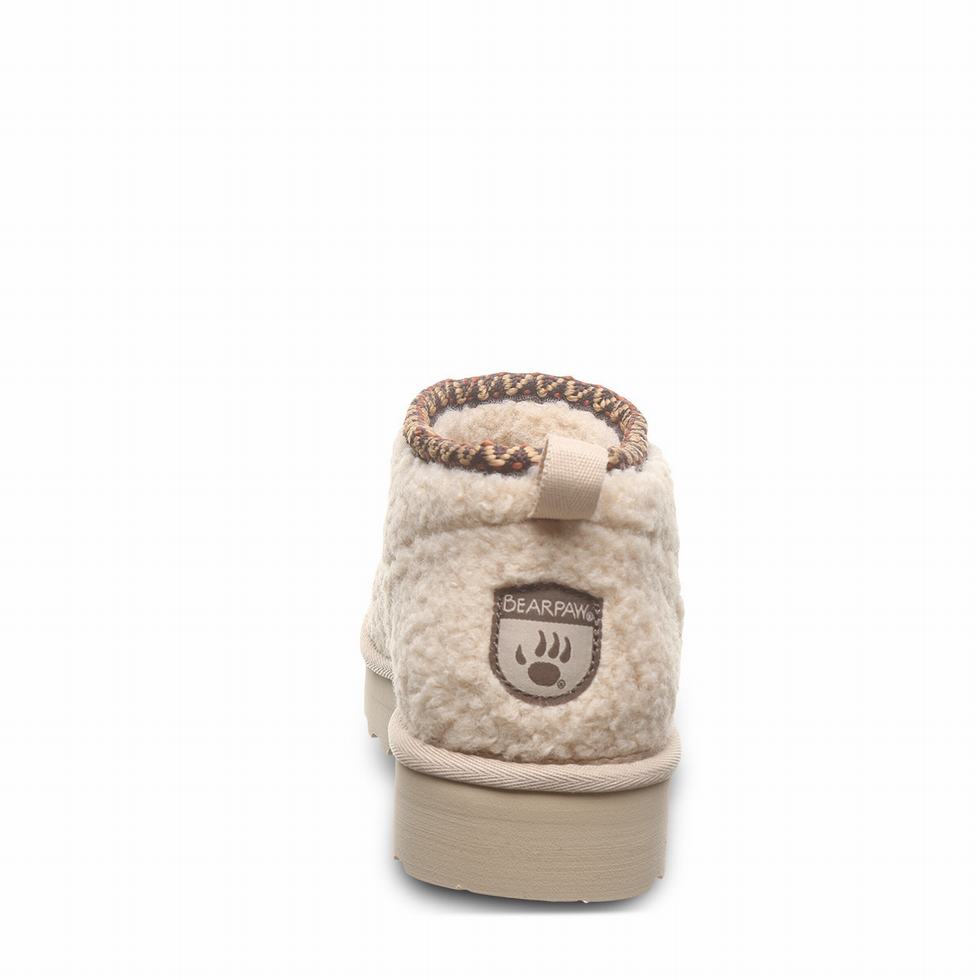 Bearpaw Snuggle Daphne Deco Støvler Dame Beige | UTI7745BA