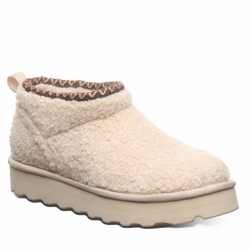 Bearpaw Snuggle Daphne Deco Støvler Dame Beige | UTI7745BA