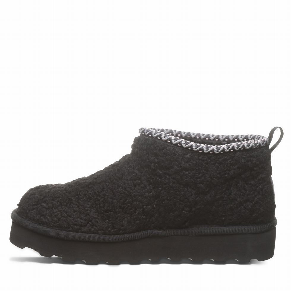 Bearpaw Snuggle Daphne Deco Støvler Dame Svarte | RCO1029AG