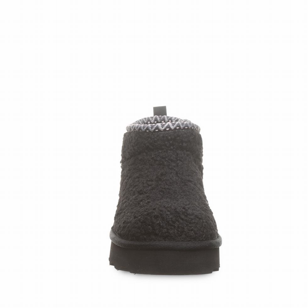 Bearpaw Snuggle Daphne Deco Støvler Dame Svarte | RCO1029AG