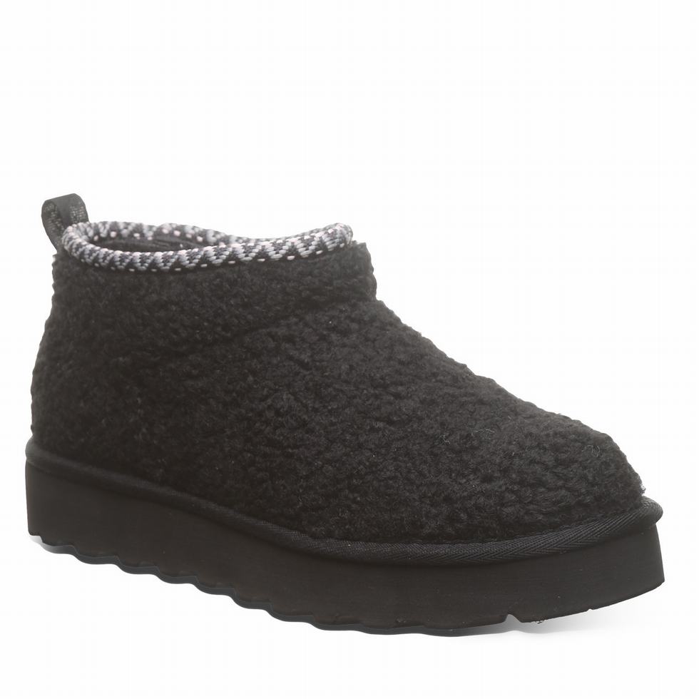 Bearpaw Snuggle Daphne Deco Støvler Dame Svarte | RCO1029AG