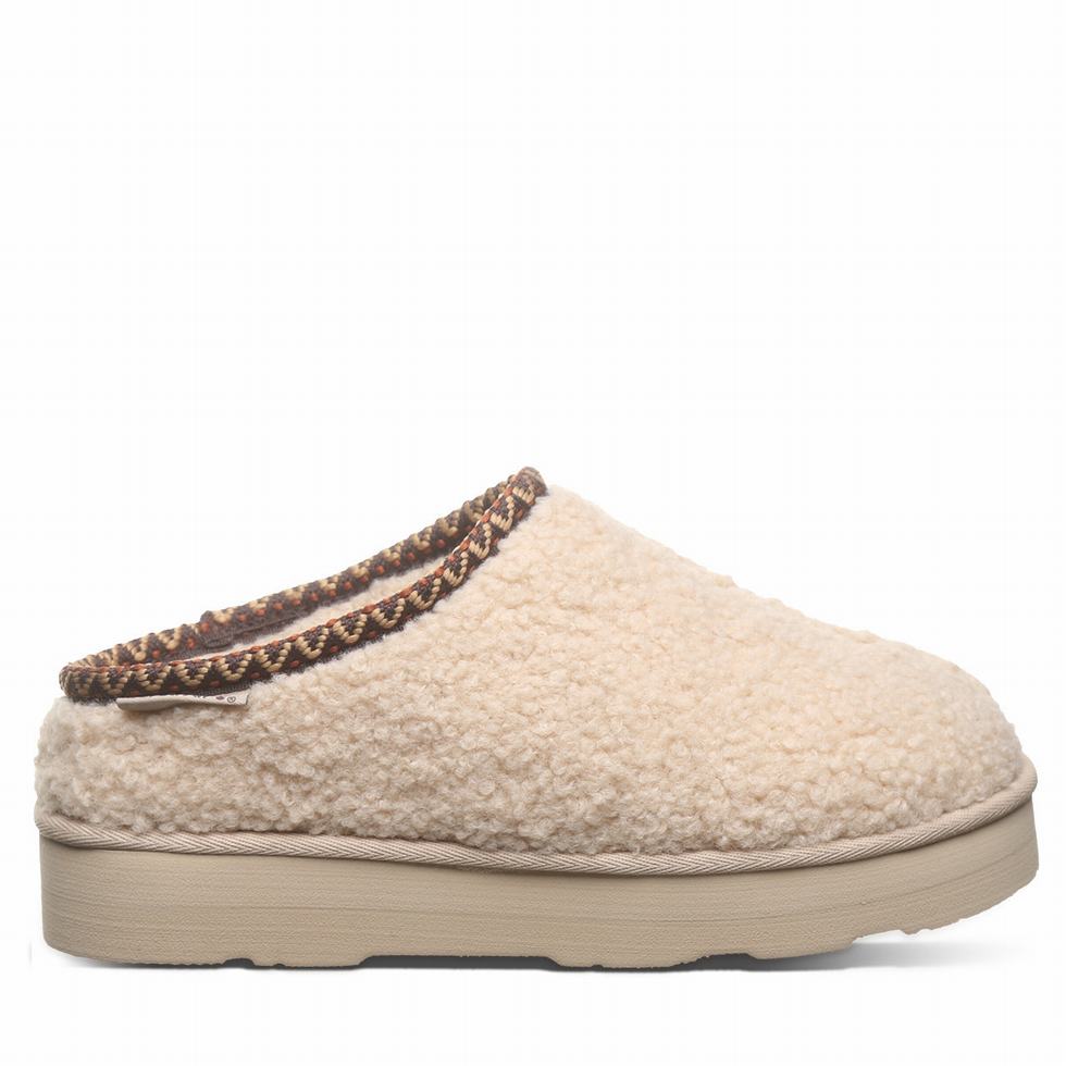 Bearpaw Snuggle Martis Tøfler Dame Beige | ZFN507KS