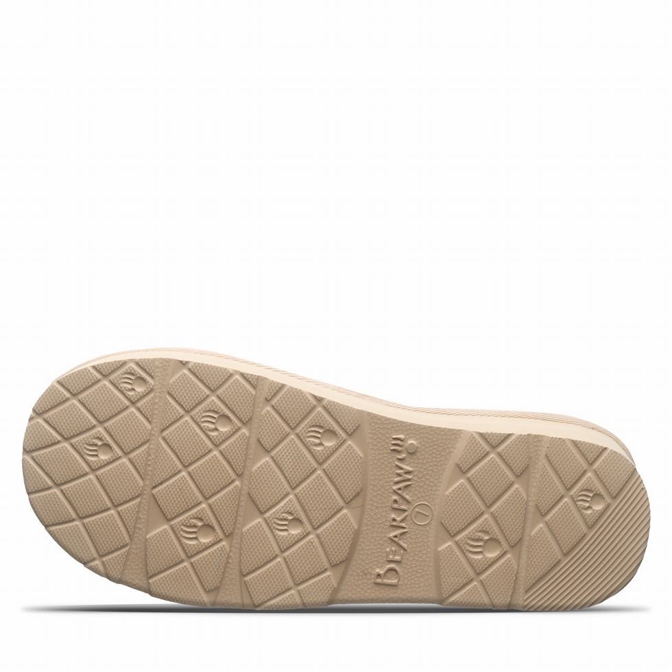 Bearpaw Snuggle Martis Tøfler Dame Beige | ZFN507KS