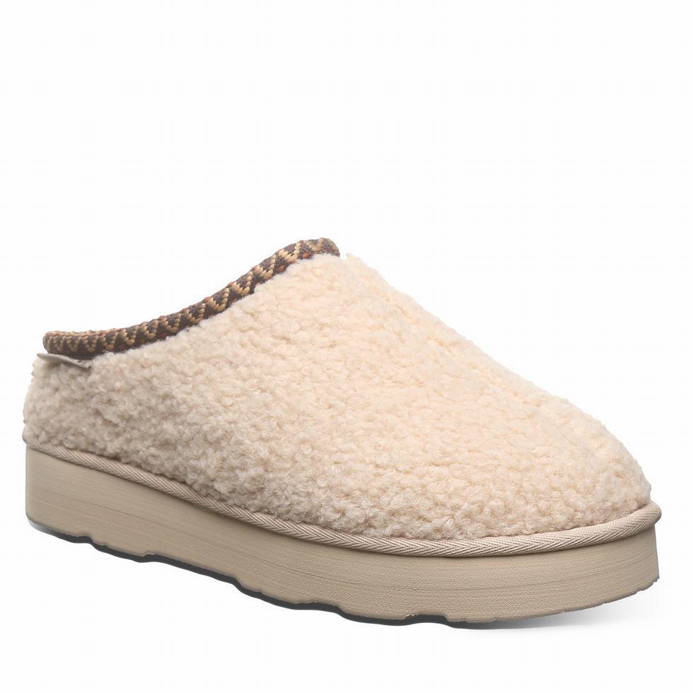 Bearpaw Snuggle Martis Tøfler Dame Beige | ZFN507KS