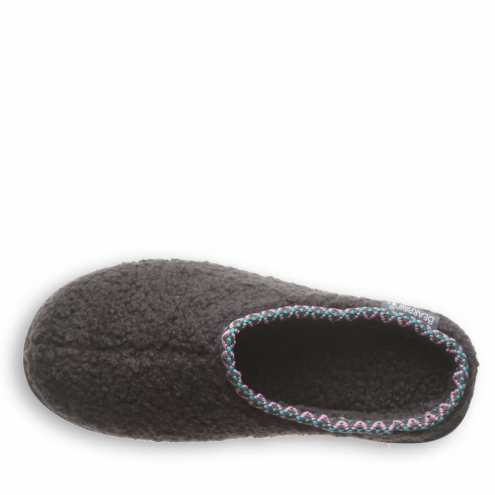 Bearpaw Snuggle Martis Tøfler Dame Svarte | JSL5949GM