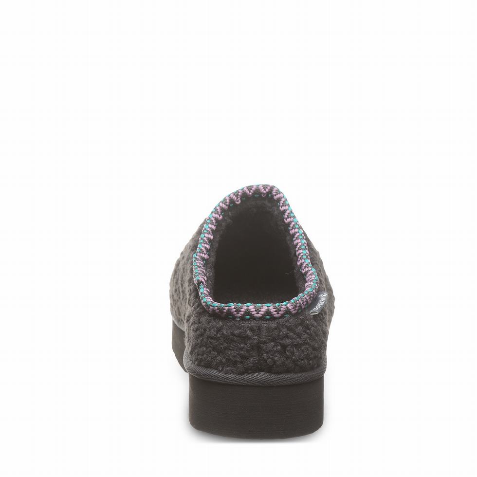 Bearpaw Snuggle Martis Tøfler Dame Svarte | JSL5949GM