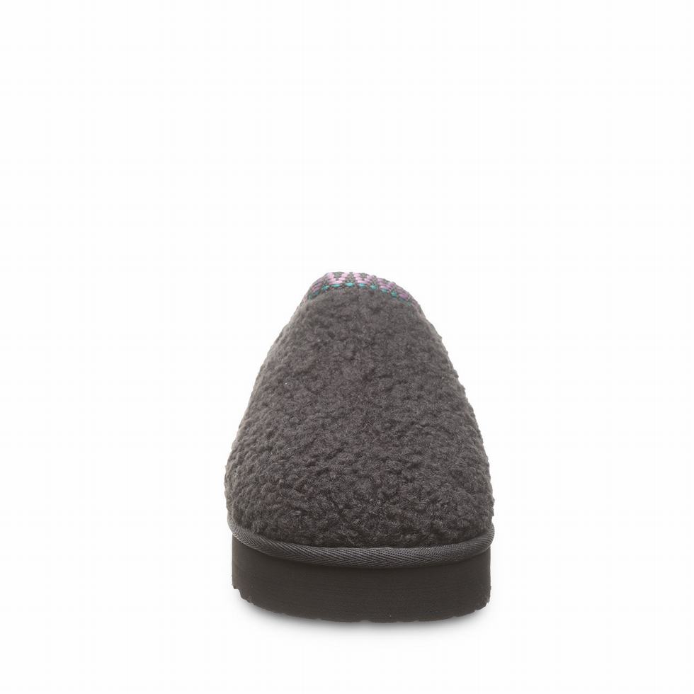 Bearpaw Snuggle Martis Tøfler Dame Svarte | JSL5949GM