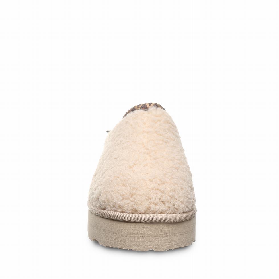 Bearpaw Snuggle Martis Youth Tøfler Barn Beige | QET3671YR