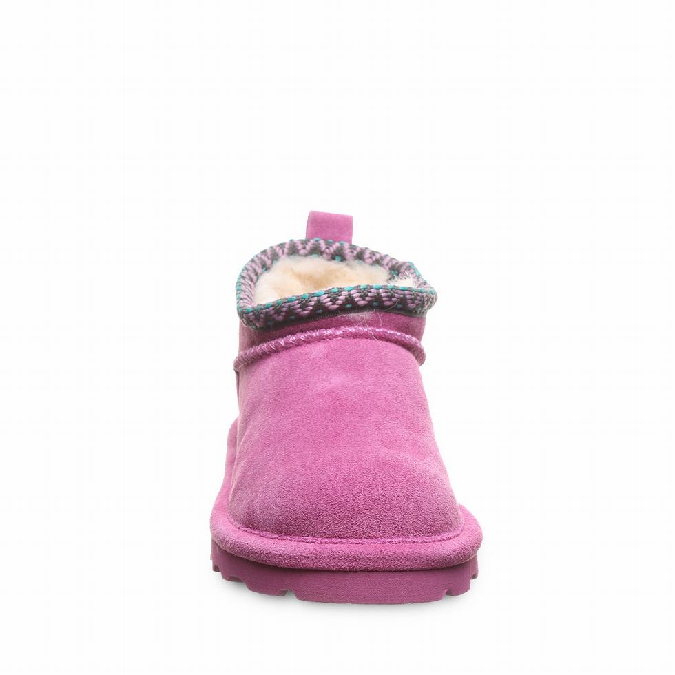 Bearpaw Super Shorty Deco Youth Støvler Barn Lilla | DMO3946XN