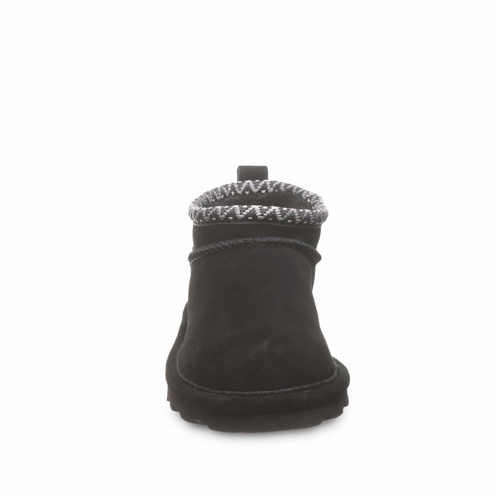 Bearpaw Super Shorty Deco Youth Støvler Barn Svarte | SCG8292EZ