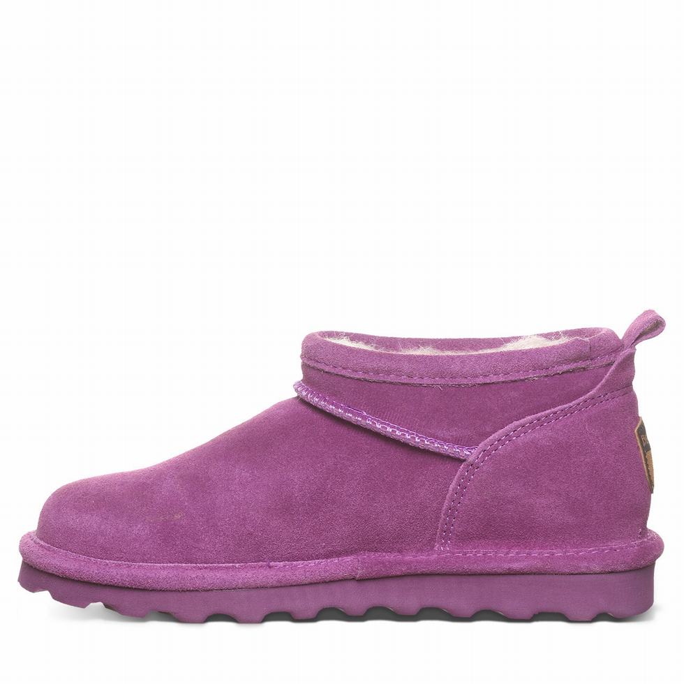 Bearpaw Super Shorty Snøstøvler Dame Lilla | EPJ6649SH