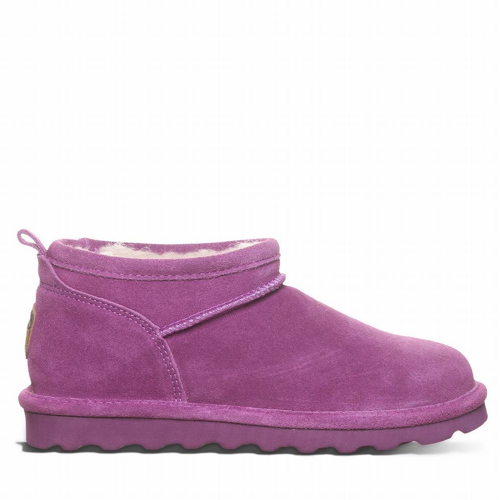 Bearpaw Super Shorty Snøstøvler Dame Lilla | EPJ6649SH