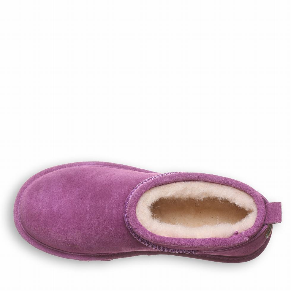 Bearpaw Super Shorty Snøstøvler Dame Lilla | EPJ6649SH