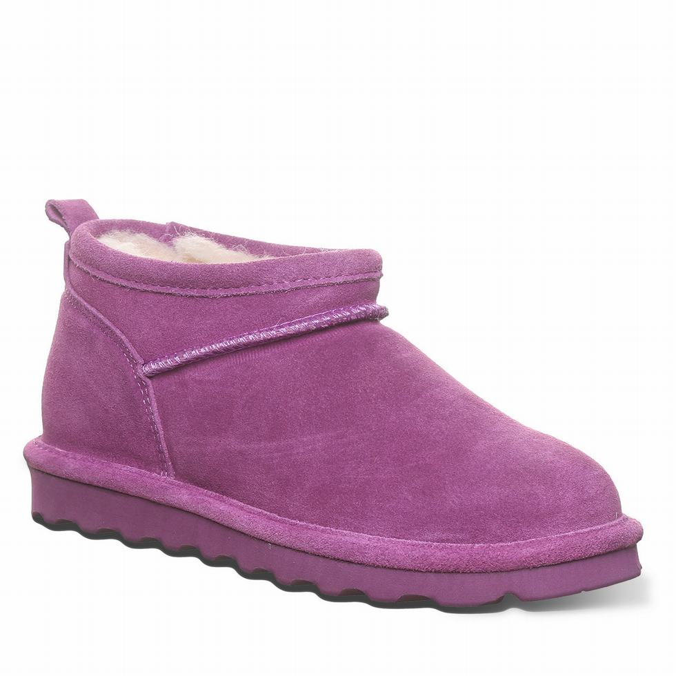 Bearpaw Super Shorty Snøstøvler Dame Lilla | EPJ6649SH